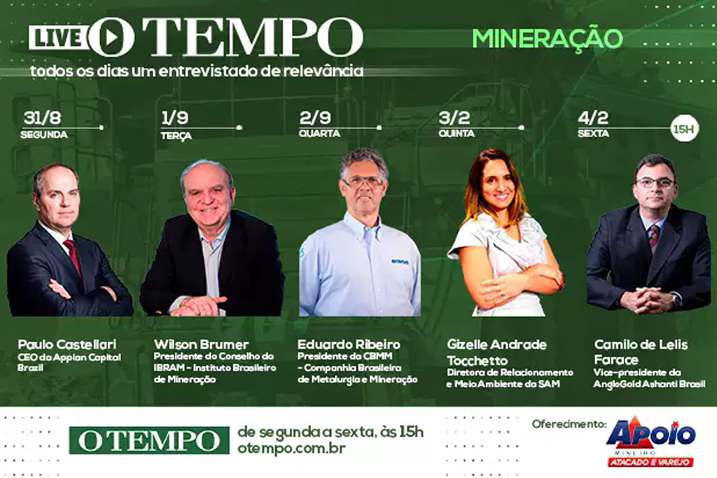 Live do Tempo retrata a mineração